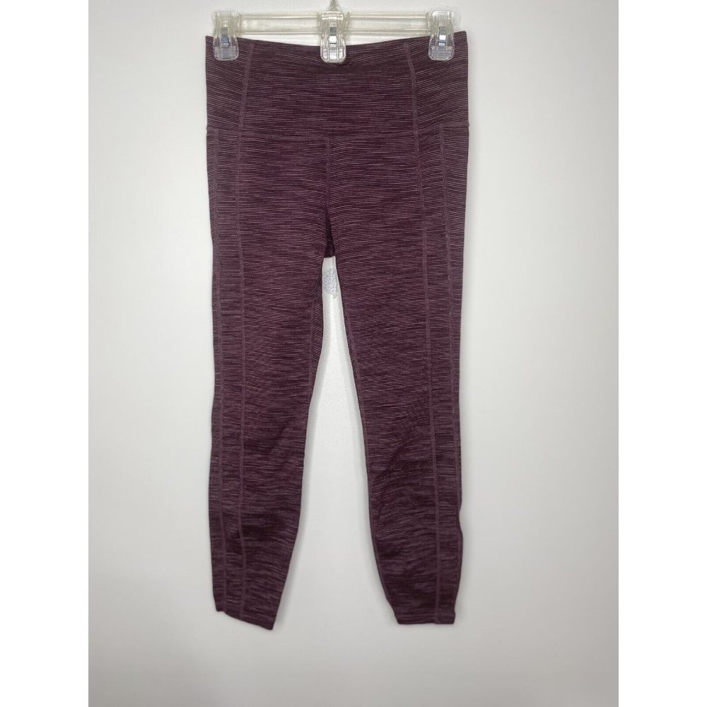Athleta Legging Pants Size S Purple Athletic Jogger Yoga High Waisted